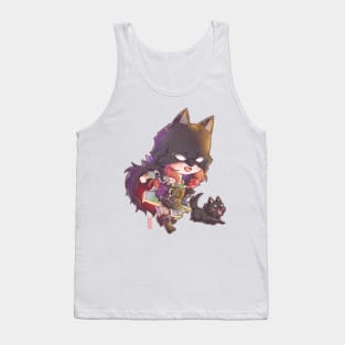 Mara - Ghost Wolf Tank Top